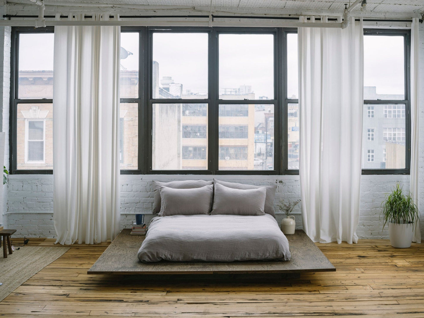 Washed Linen Sheet Set