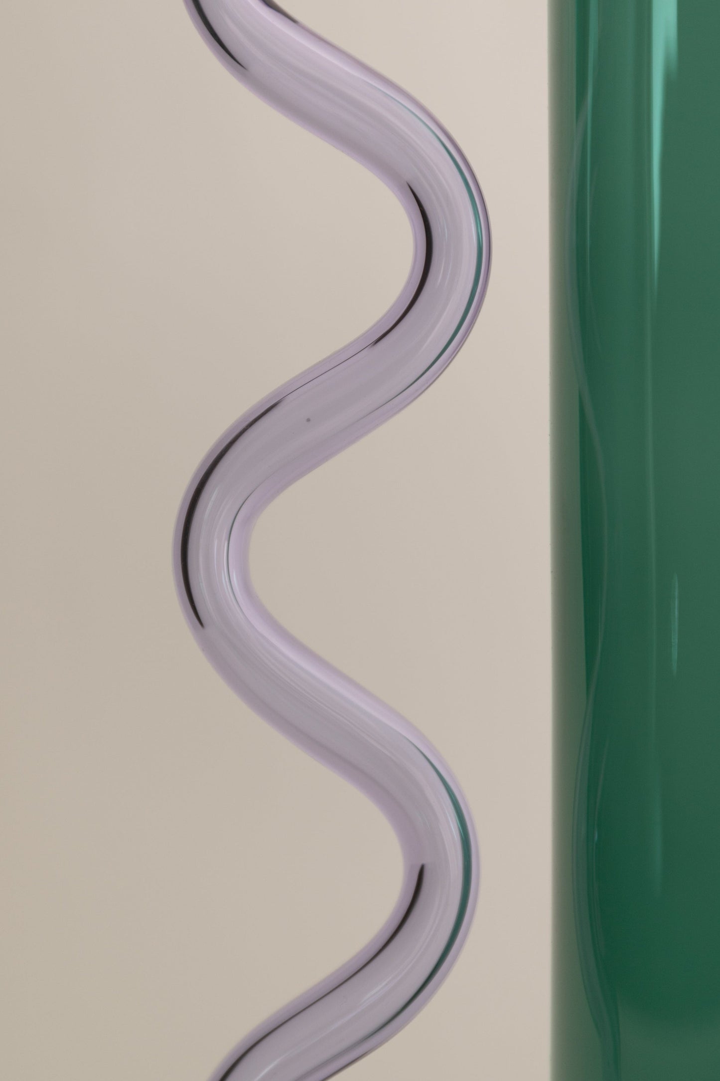 Wave Pitcher - Teel w/ Lilac