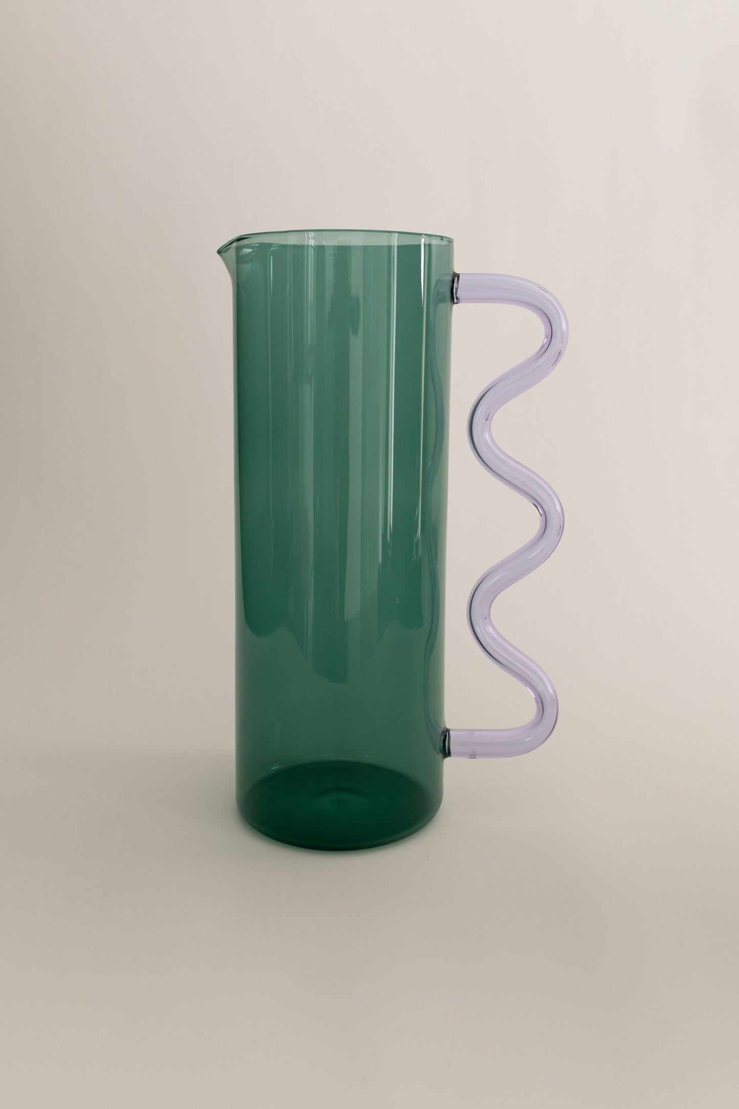 Wave Pitcher - Teel w/ Lilac