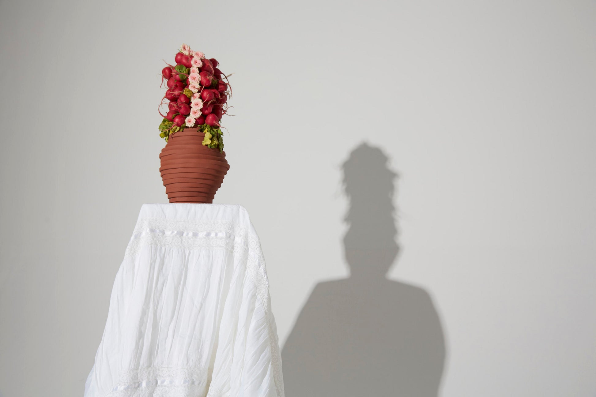 Alfonso Vase in Brick Vases