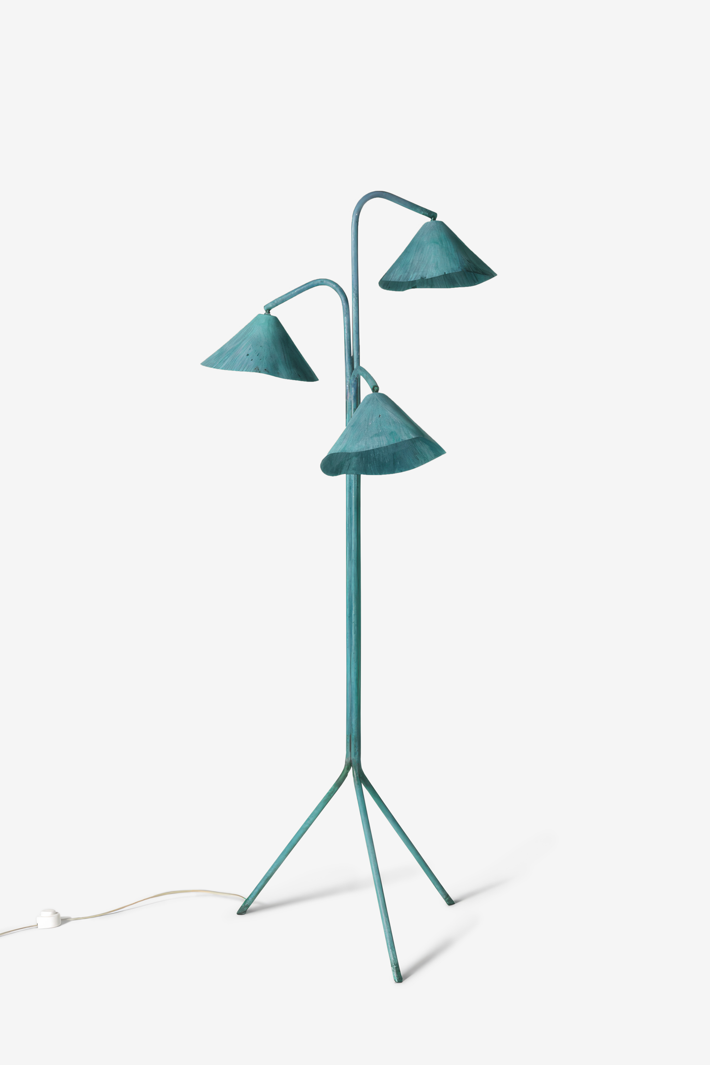 Antica I Floor Lamp Floor Lamps in Teal