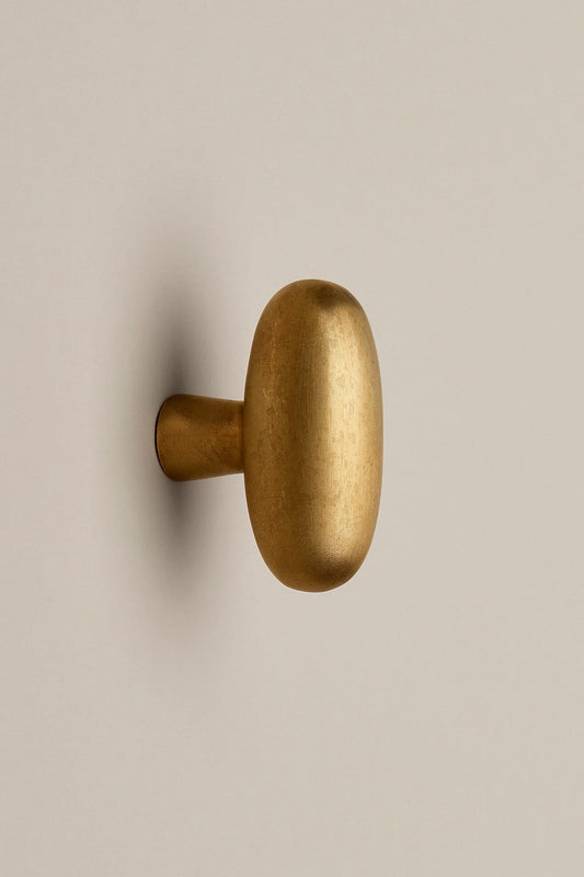Blunt Amber Brass - Knob Decorative Objects