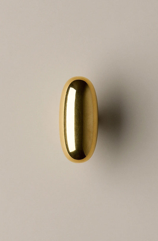 Blunt Polished Brass - Knob Decorative Objects