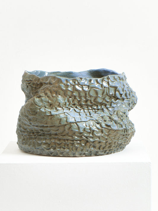 Casa Planter No 1 in Moss Blue Planters