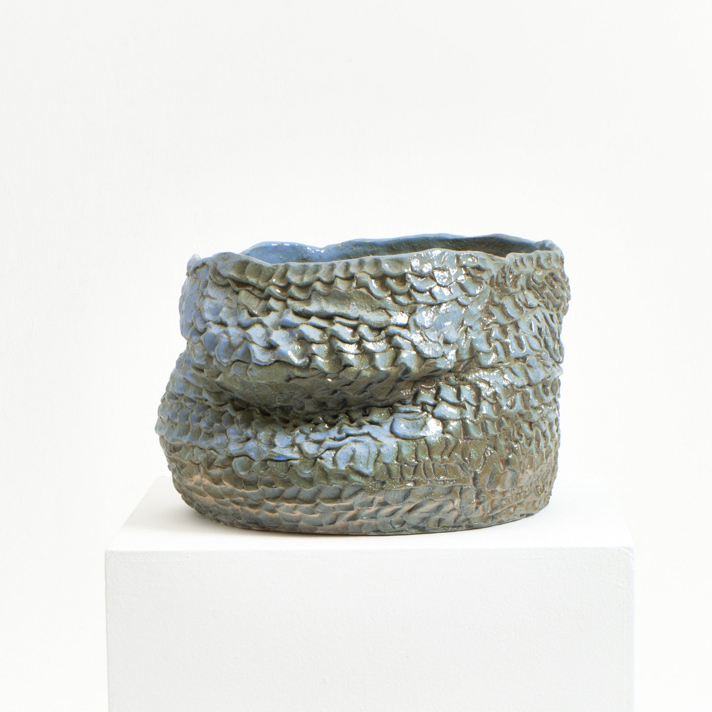 Casa Planter No 1 in Moss Blue Planters