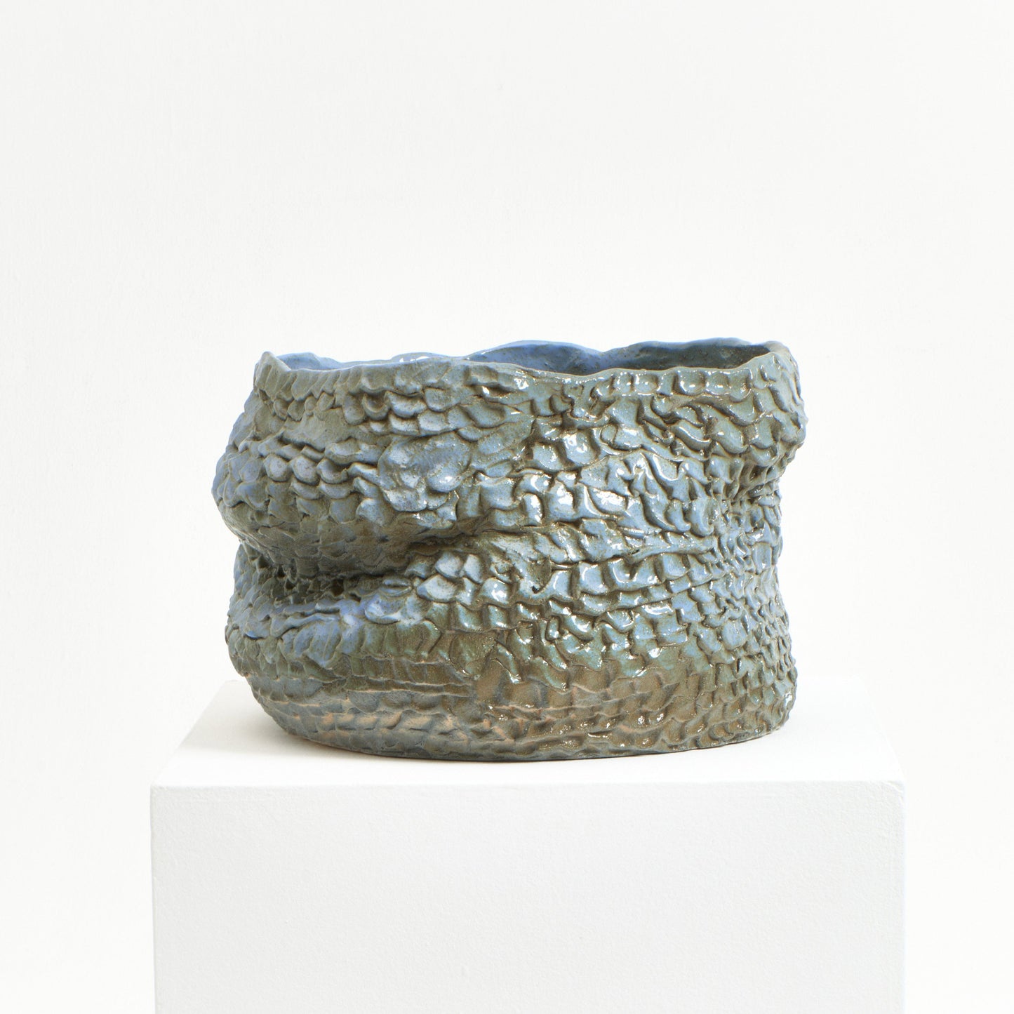 Casa Planter No 1 in Moss Blue Planters