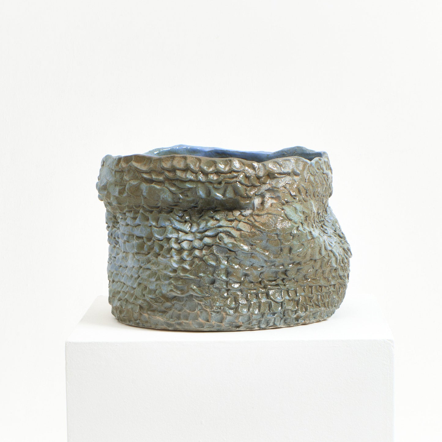 Casa Planter No 1 in Moss Blue Planters
