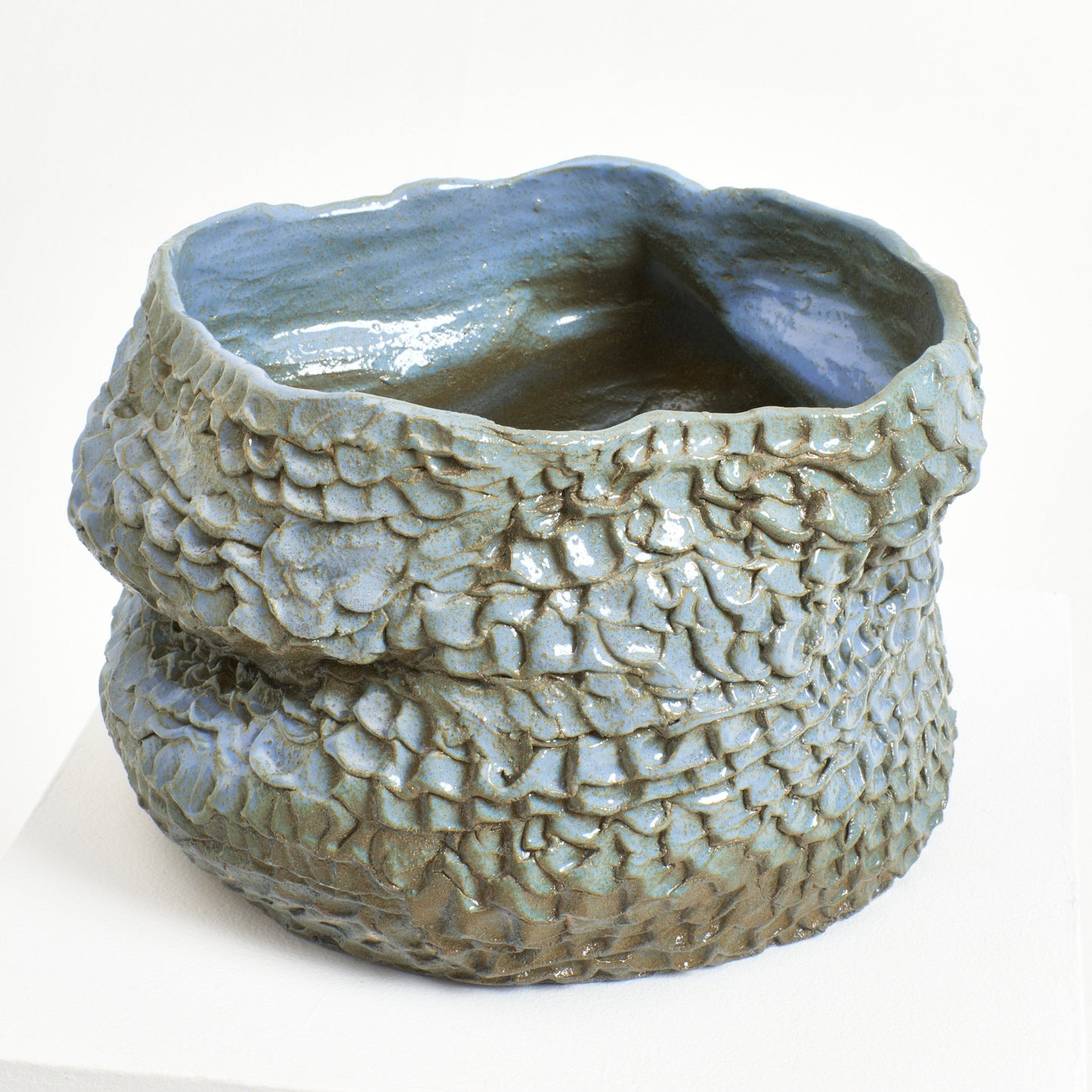 Casa Planter No 1 in Moss Blue Planters