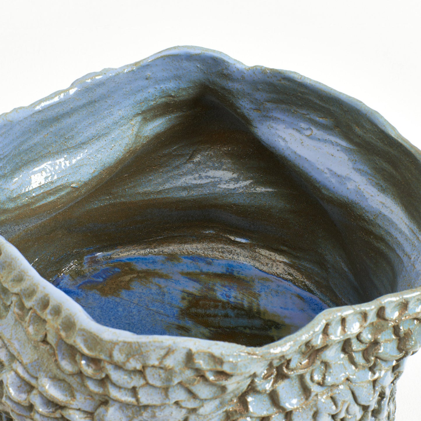 Casa Planter No 1 in Moss Blue Planters