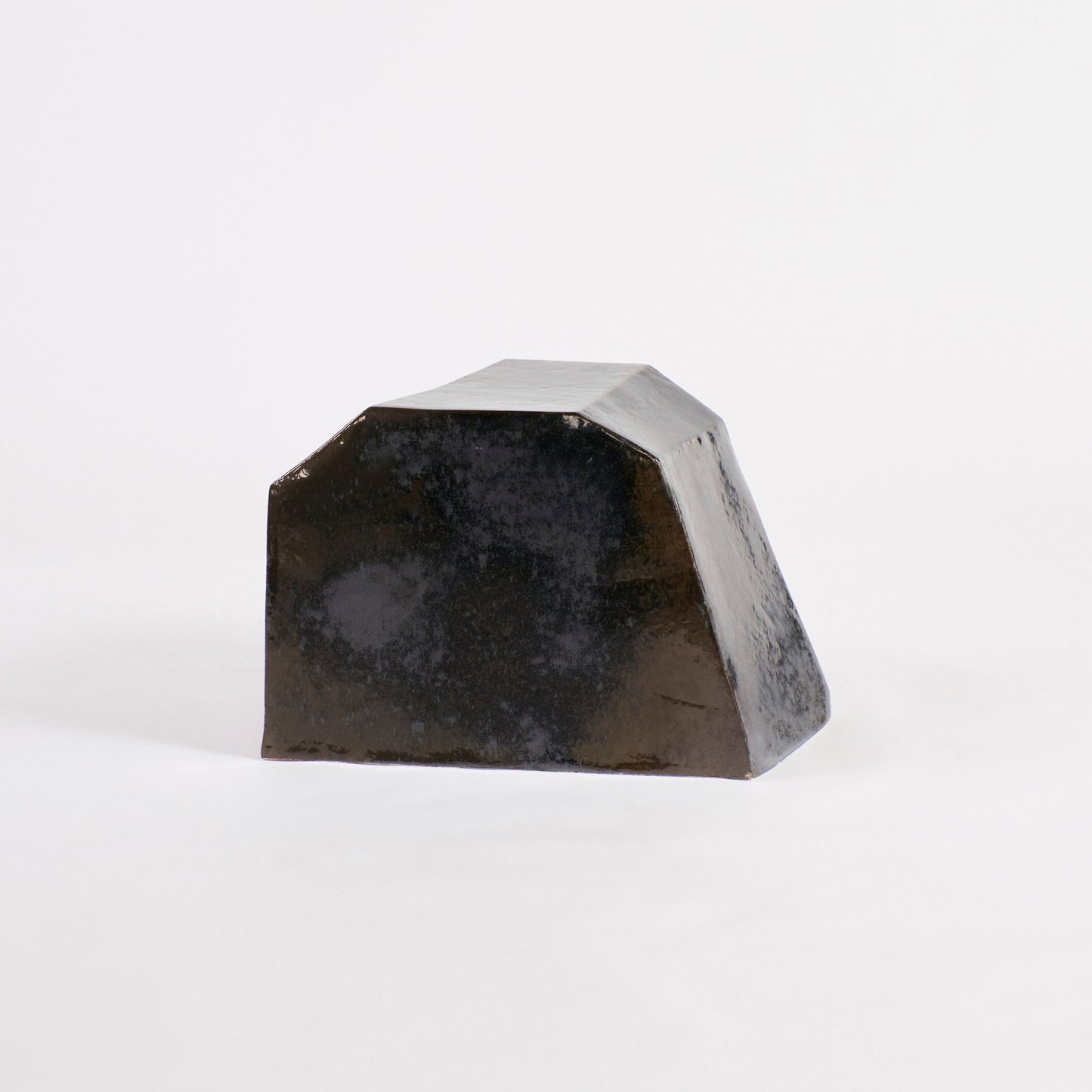 Ceramic Side Table - Small, Geometric Shape End Tables