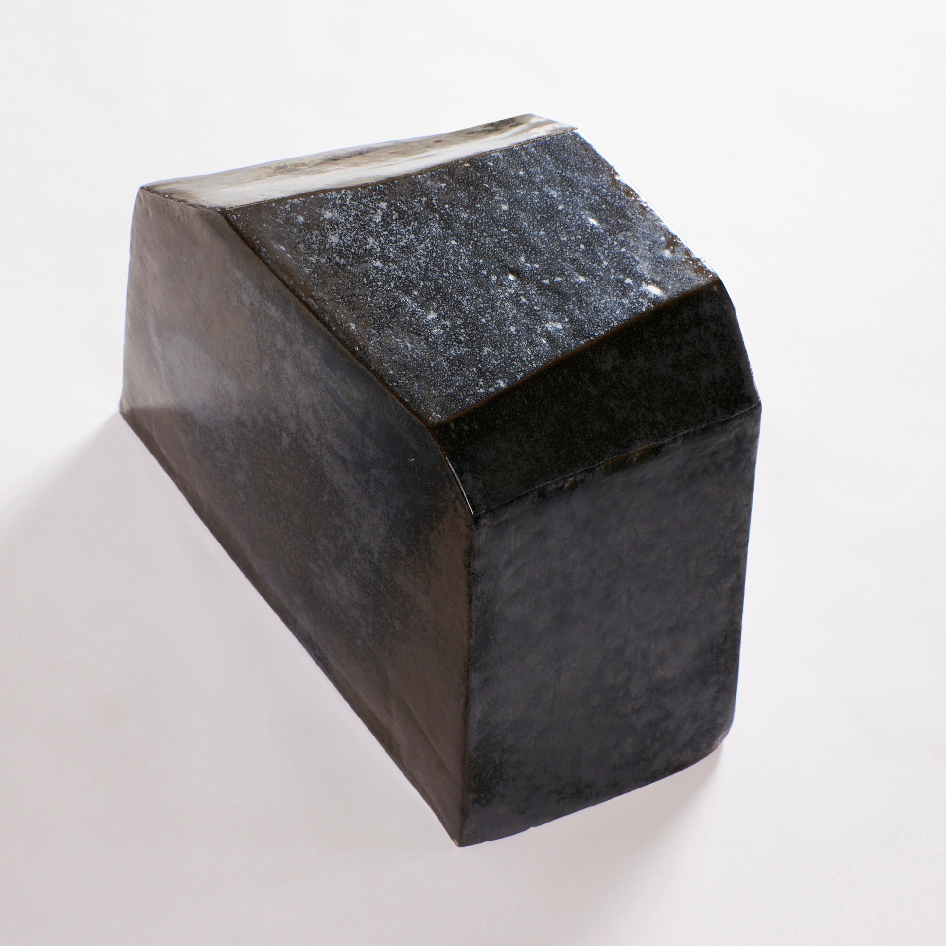 Ceramic Side Table - Small, Geometric Shape End Tables