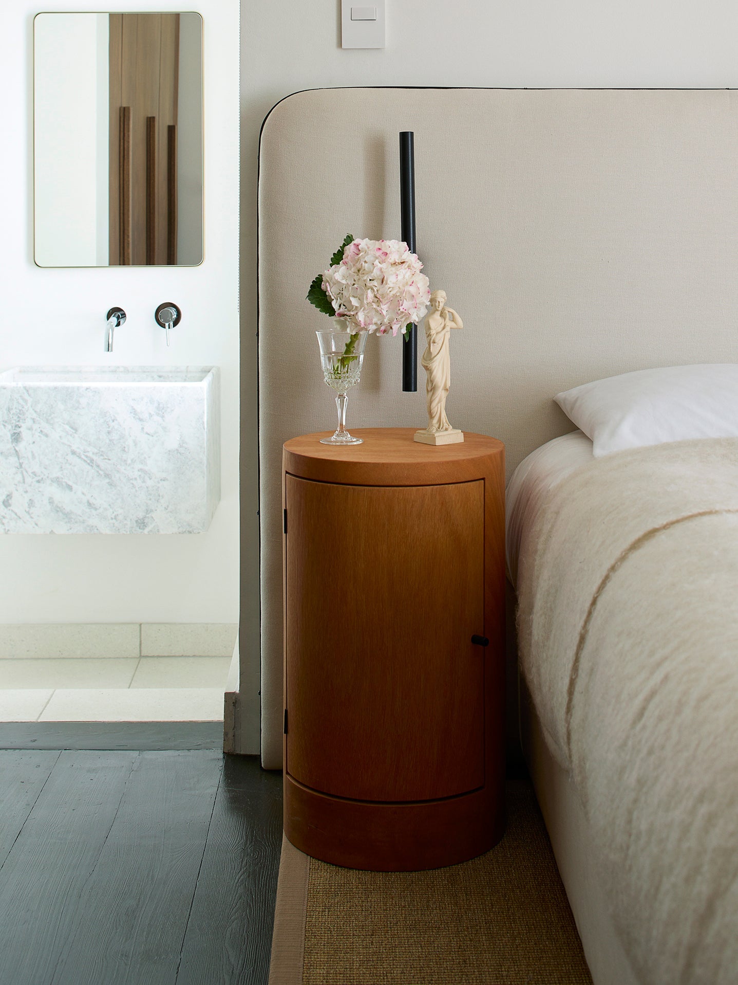 Constant Nightstand in Iroko Nightstands