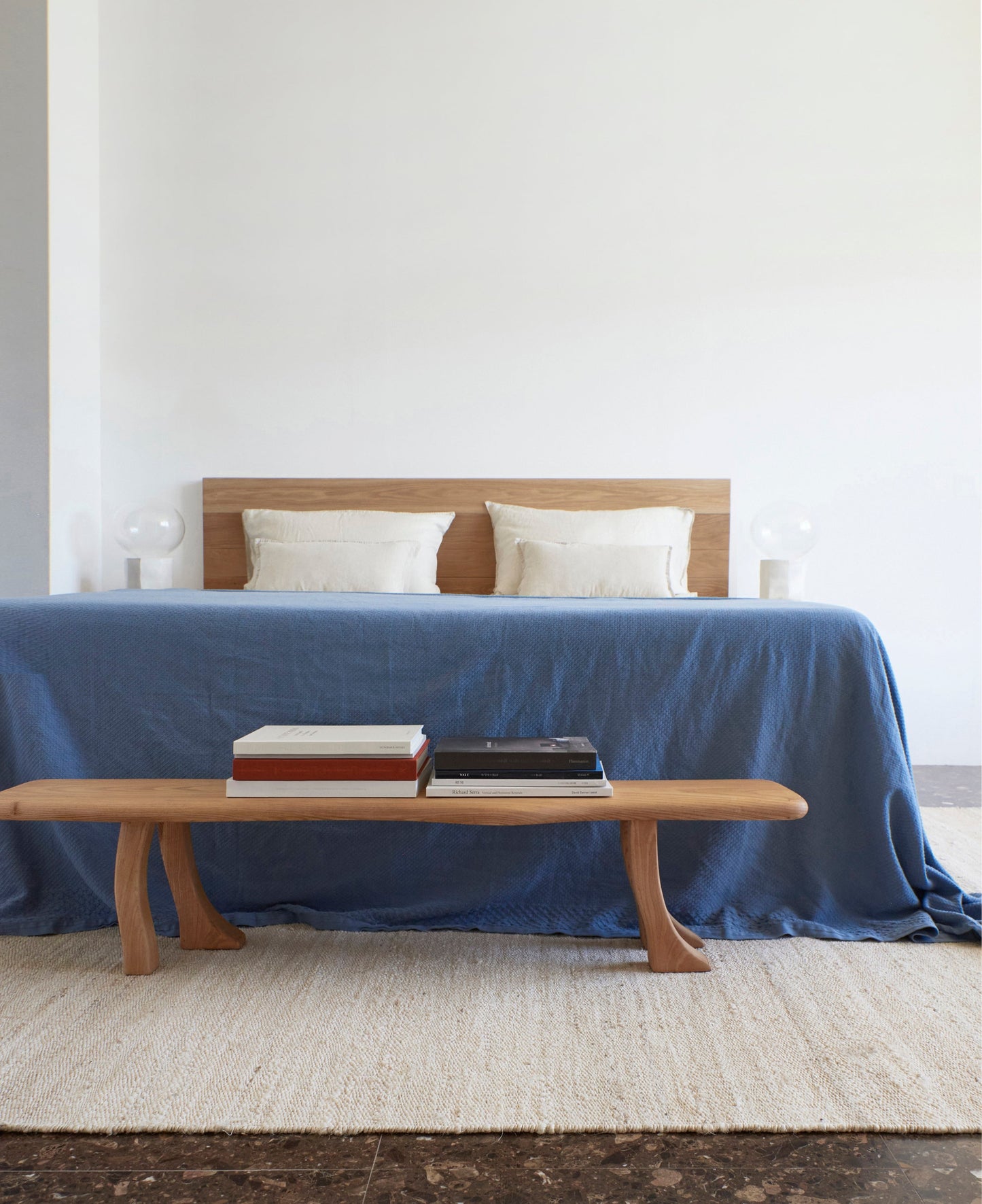 Foot Bench in Oak Benches