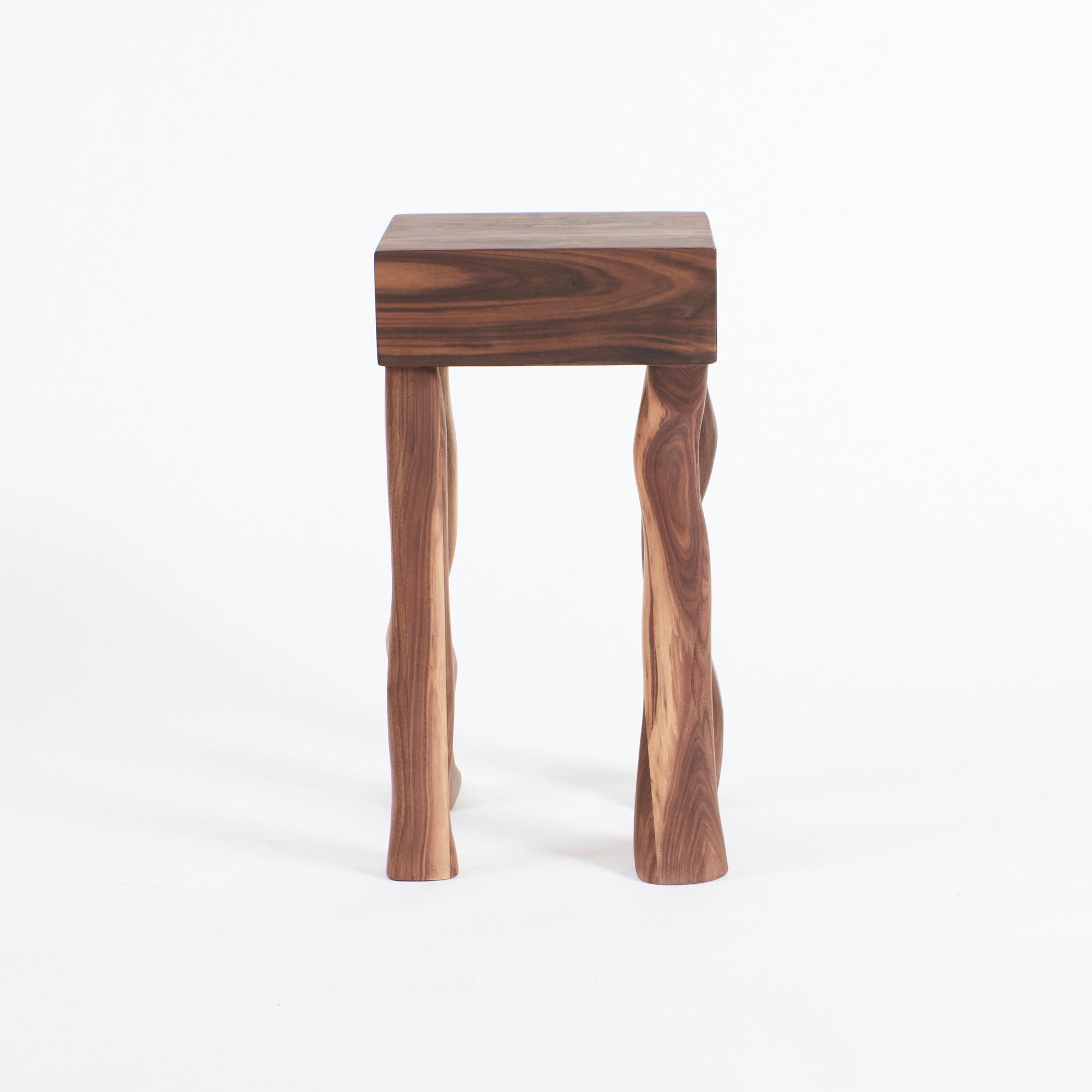 Foot Side Table in Walnut End Tables