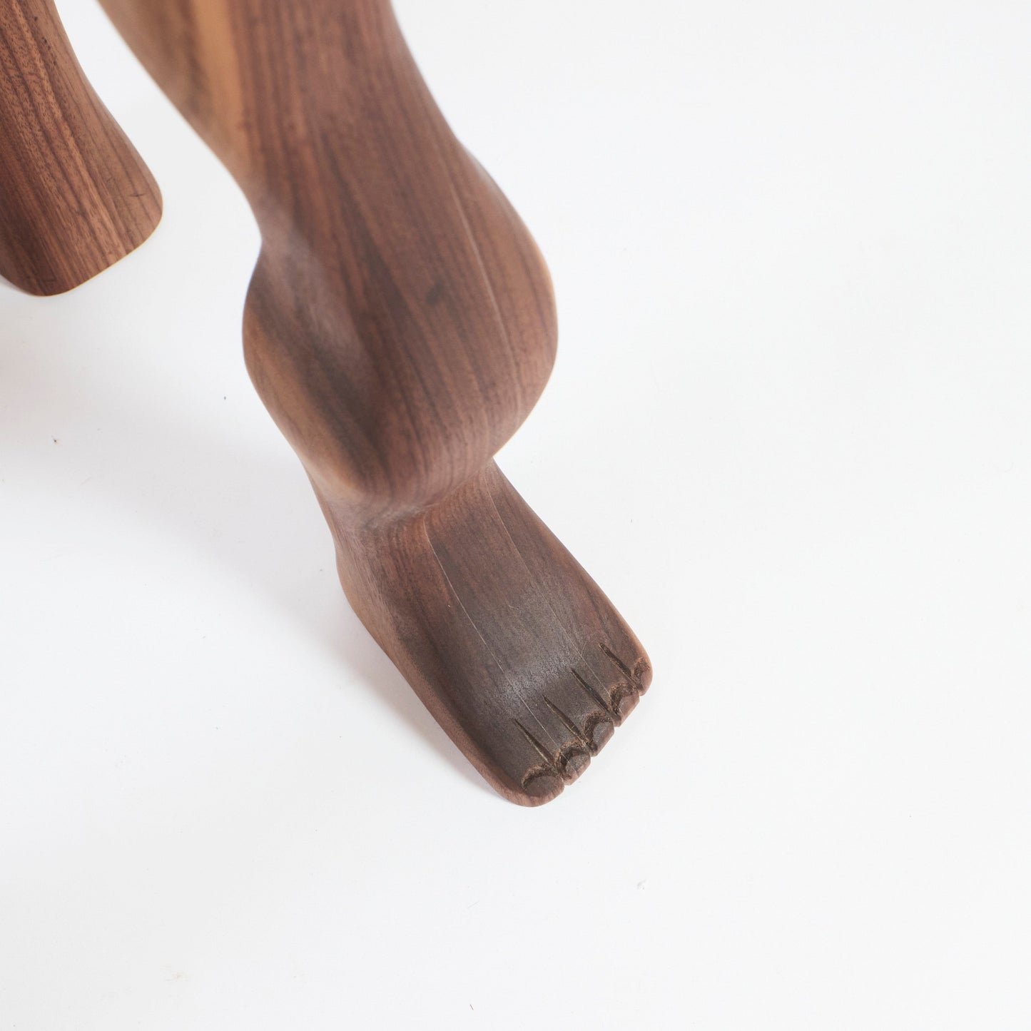 Foot Side Tables in Walnut (pair) End Tables