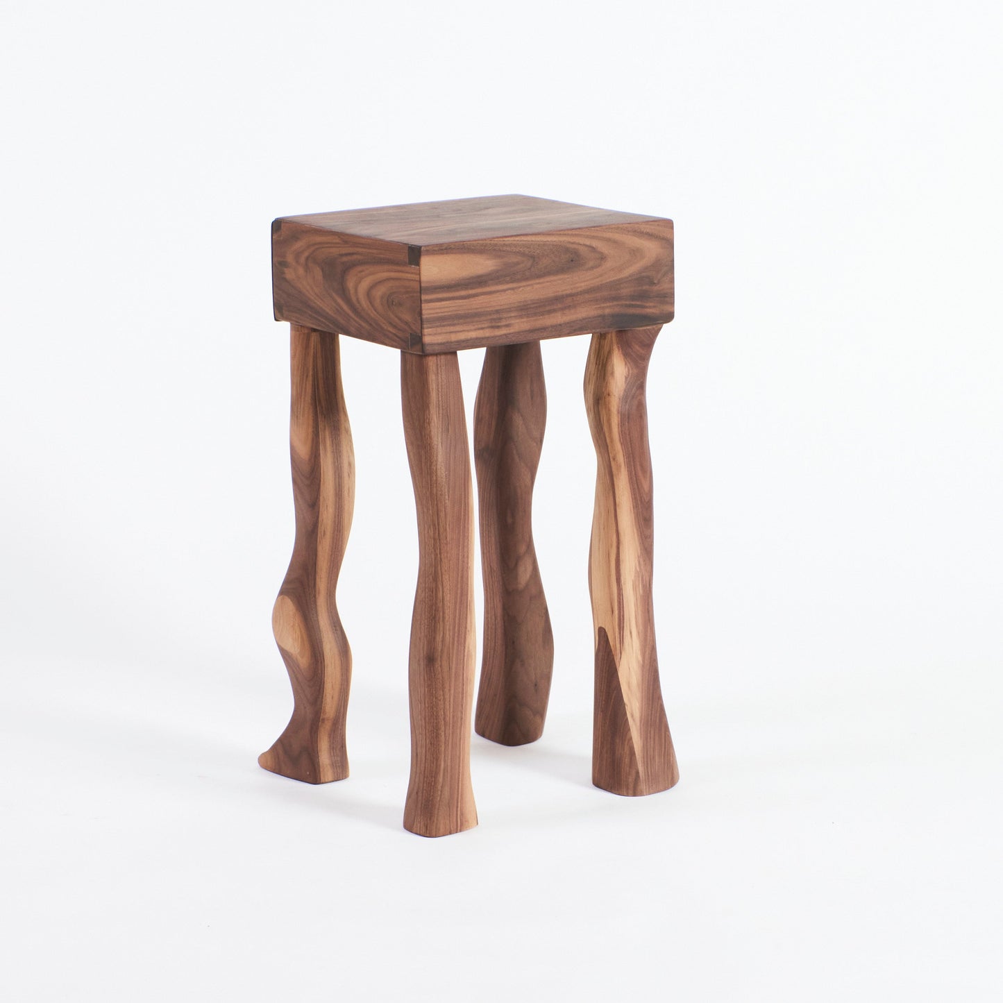 Foot Side Tables in Walnut (pair) End Tables