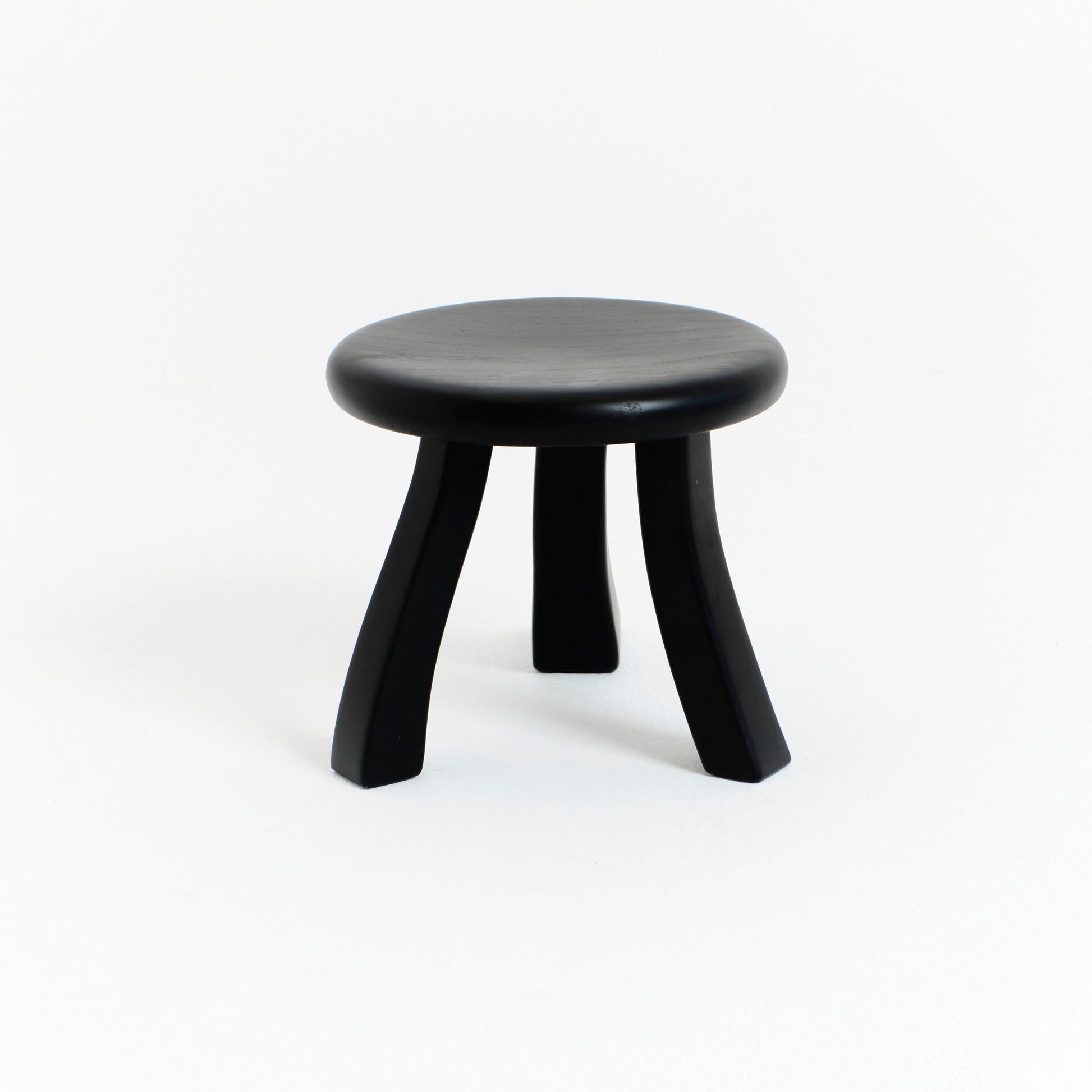 Foot Stool in Chestnut Black Stools