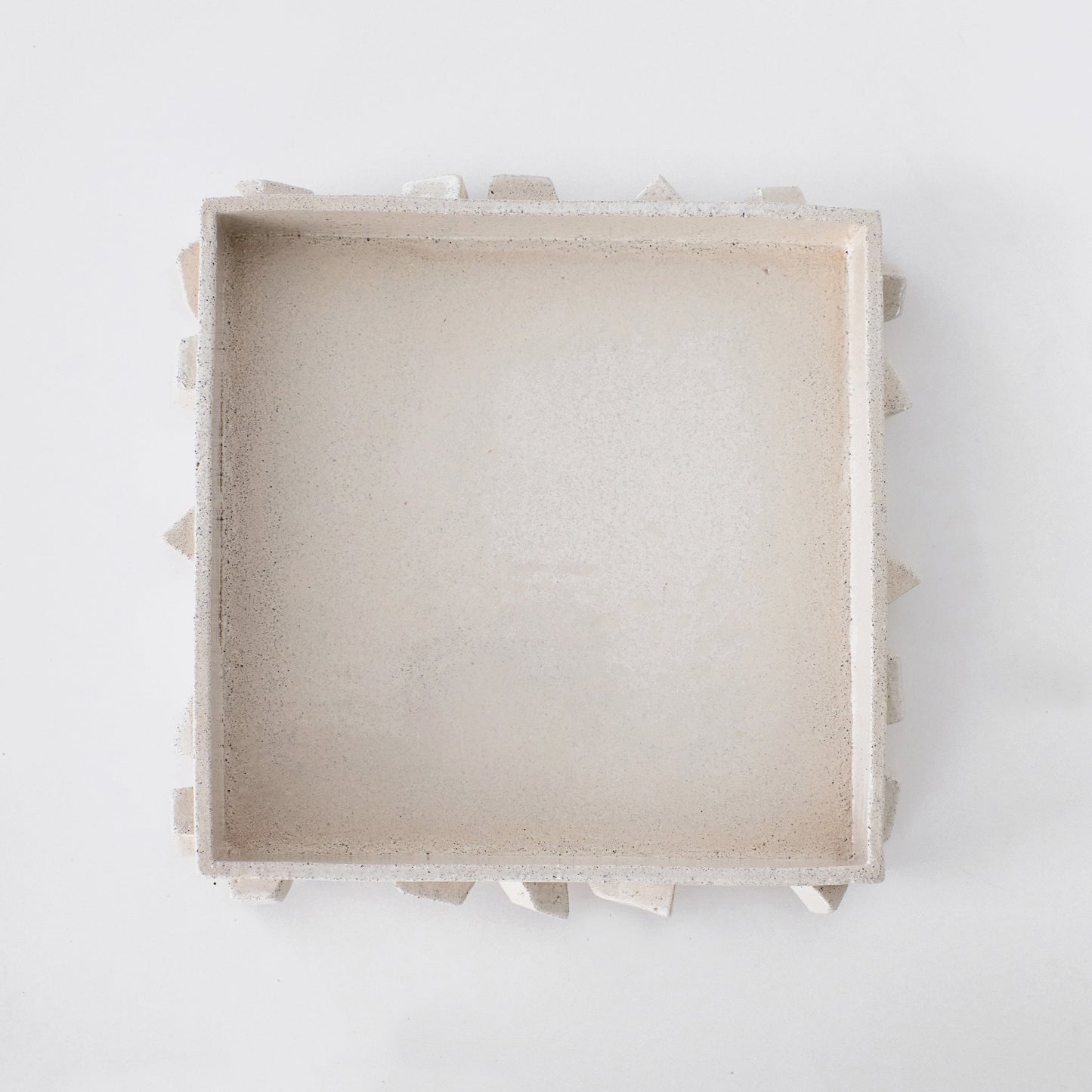 For Rachel' Tray - Large in Cream Trays