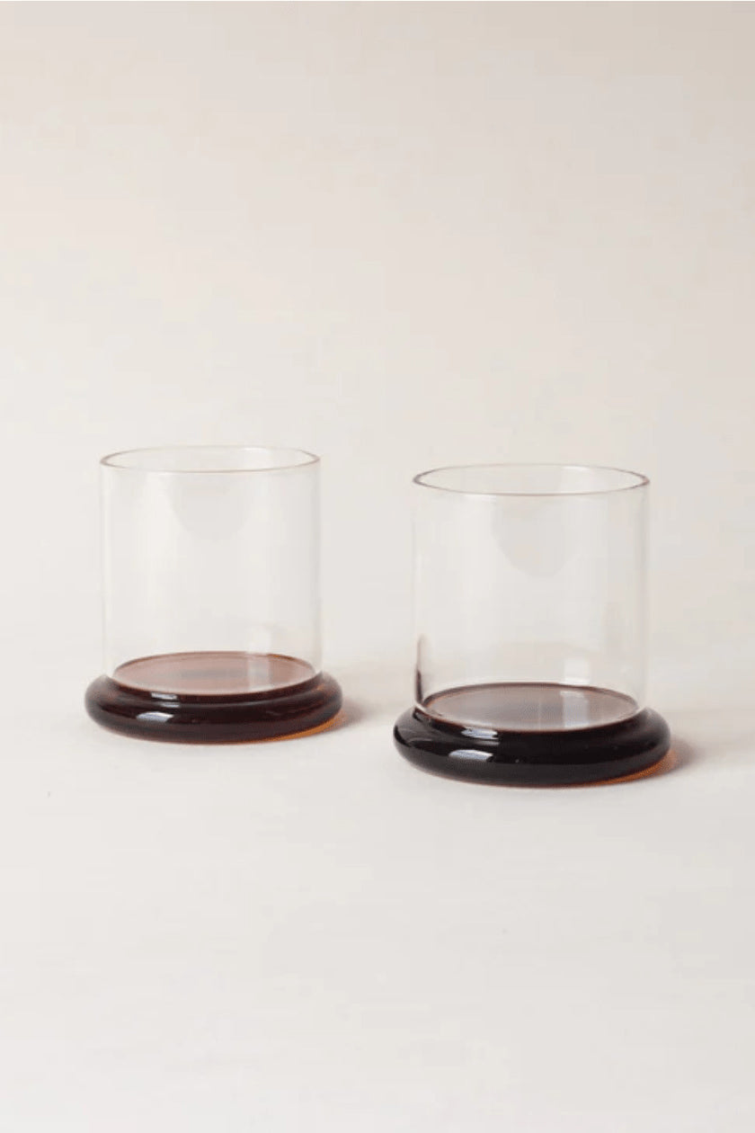 Fritter Tumblr Set Amber Decorative Objects