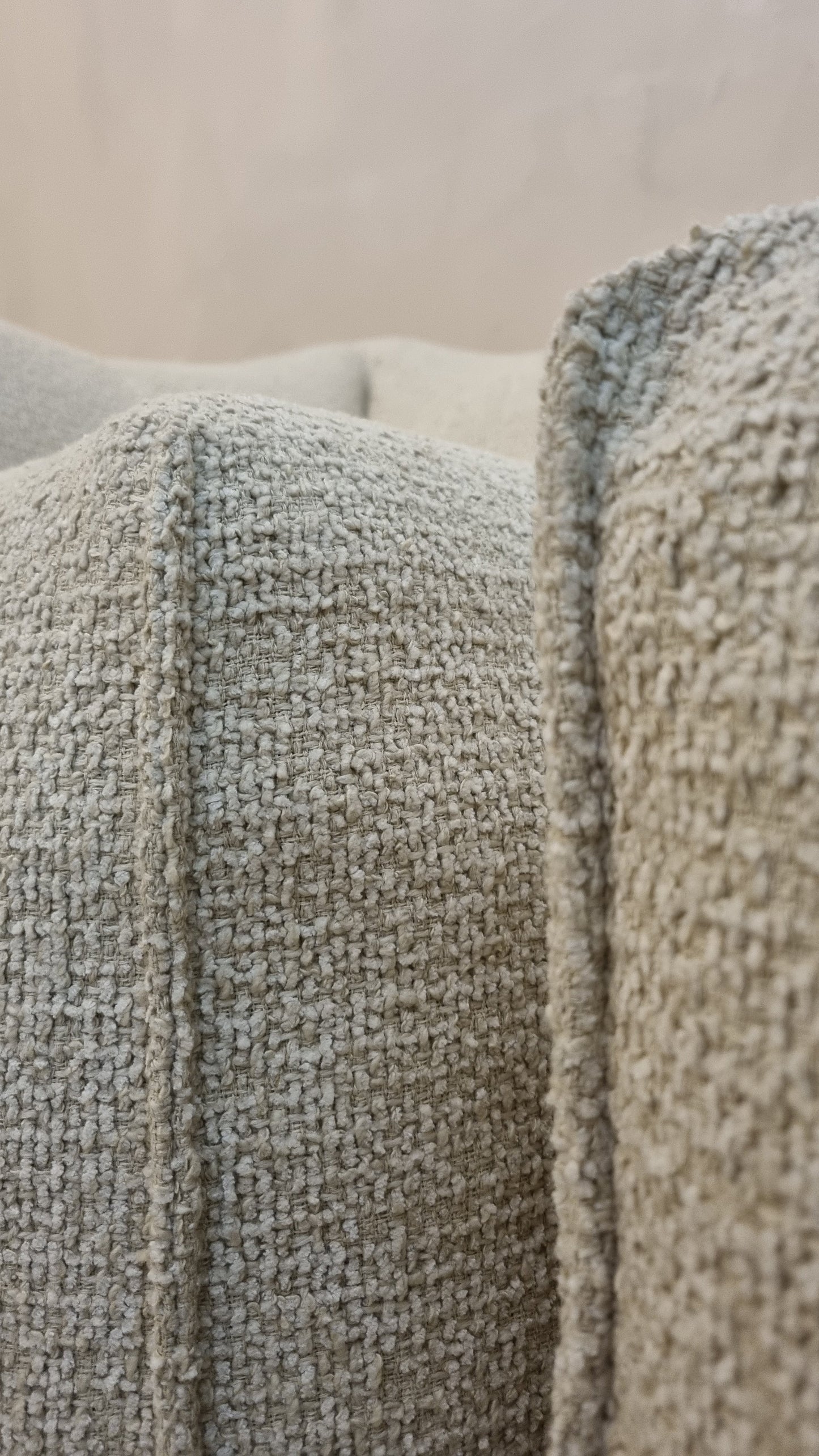 Le Bambole Three-Seater Boucle Sofa Sofas