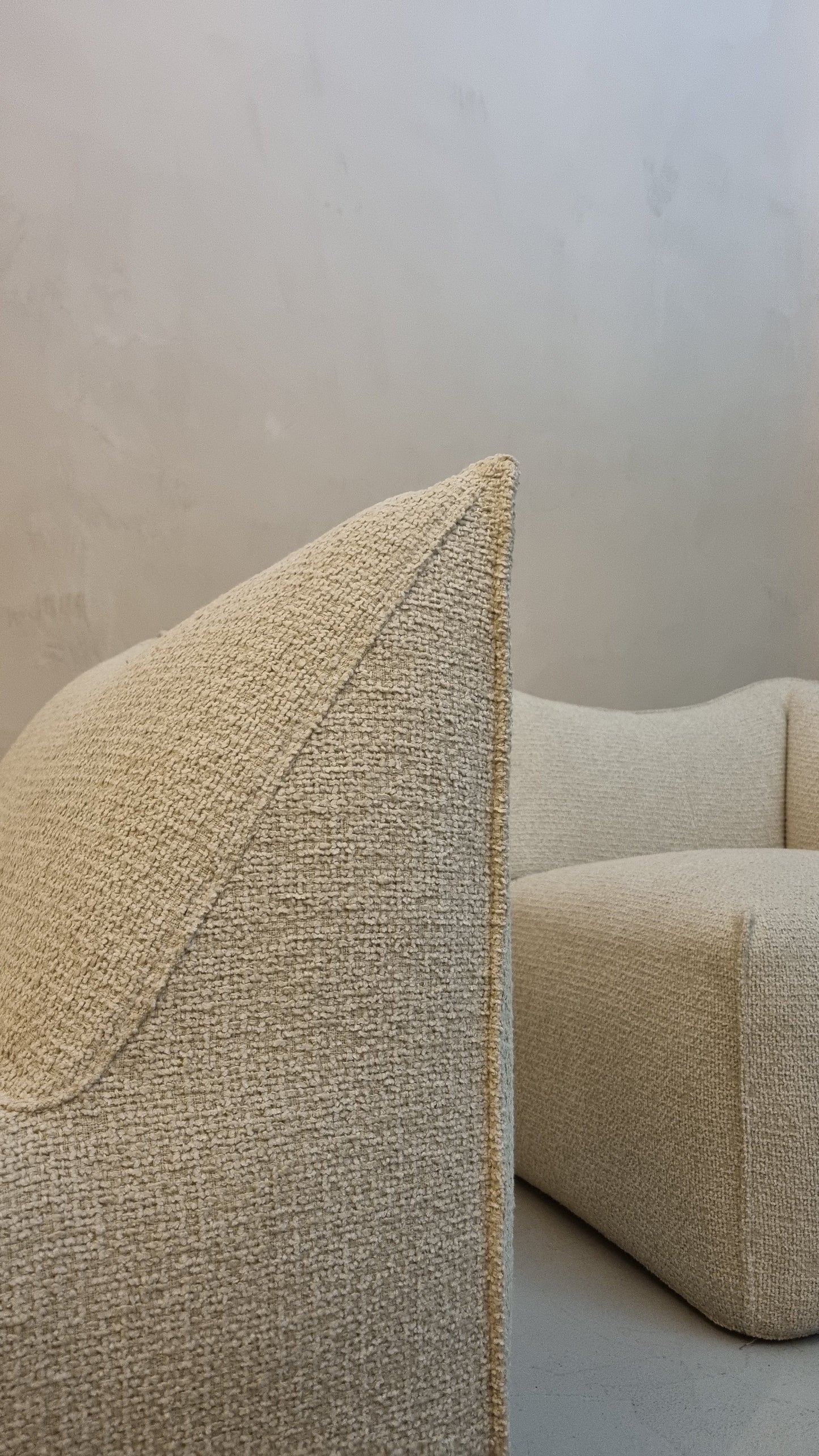 Le Bambole Three-Seater Boucle Sofa Sofas
