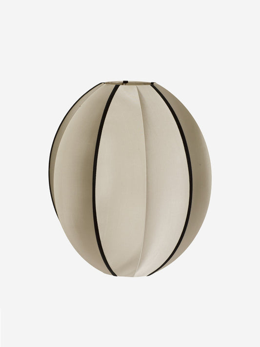 Oval Classic Silk Pendant with Black Ribbon, Large by Oi Soi Oi Pendants