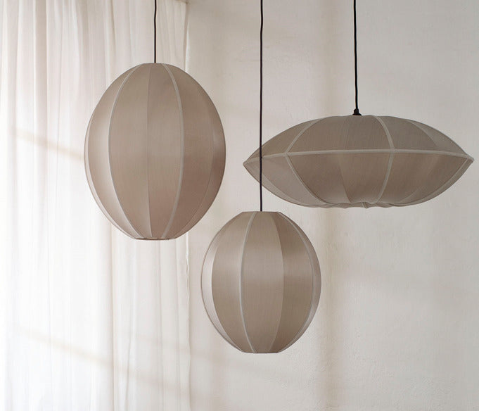 Oval Silk Cashmere Pendant, Small by Oi Soi Oi Pendants