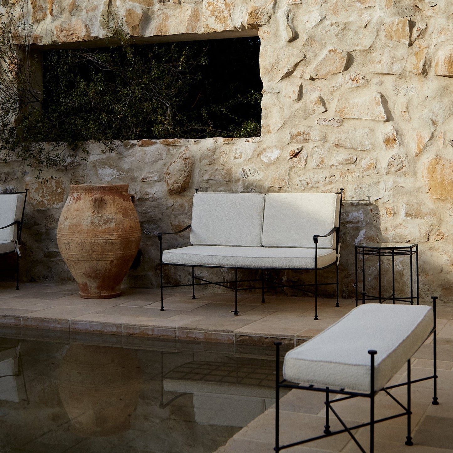 Provence Outdoor Bench Outdoor Chairs