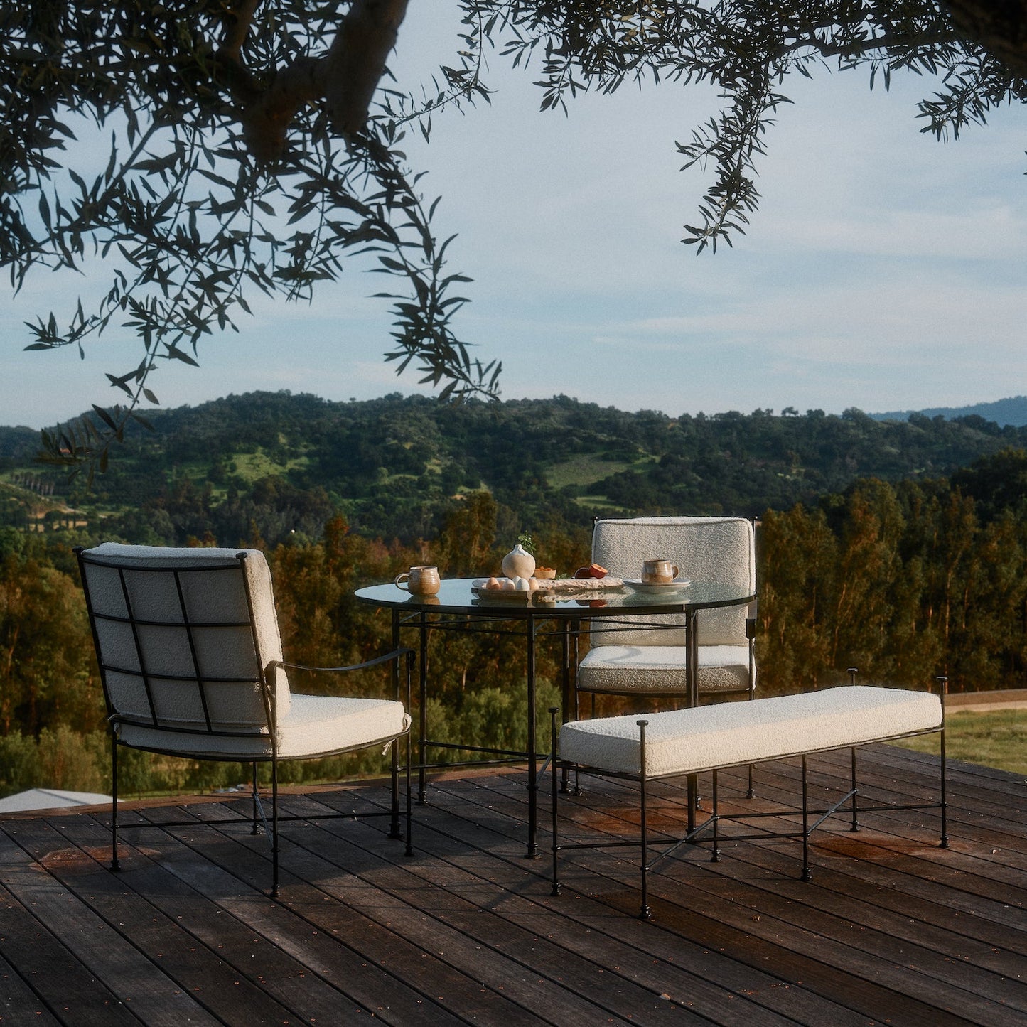 Provence Outdoor Bench Outdoor Chairs