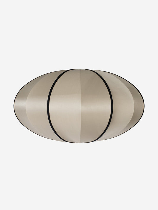 Pumpkin Silk Pendant with Black Ribbon by Oi Soi Oi Pendants