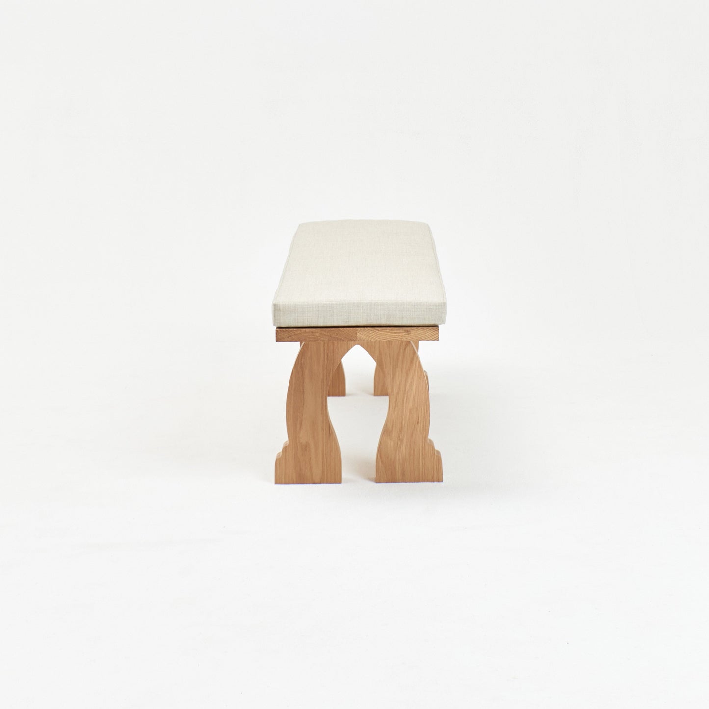 Sintra Bench in Oak with Cushion Benches