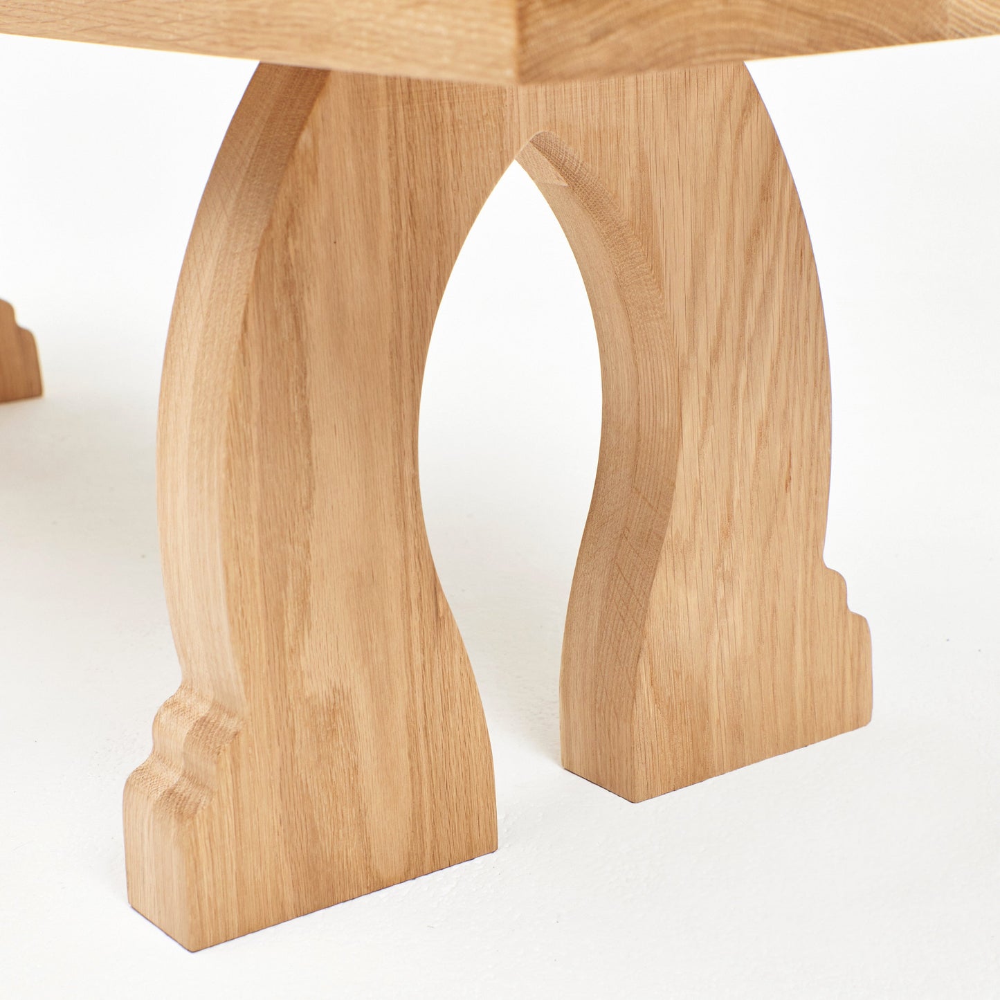 Sintra Bench in Oak with Cushion Benches