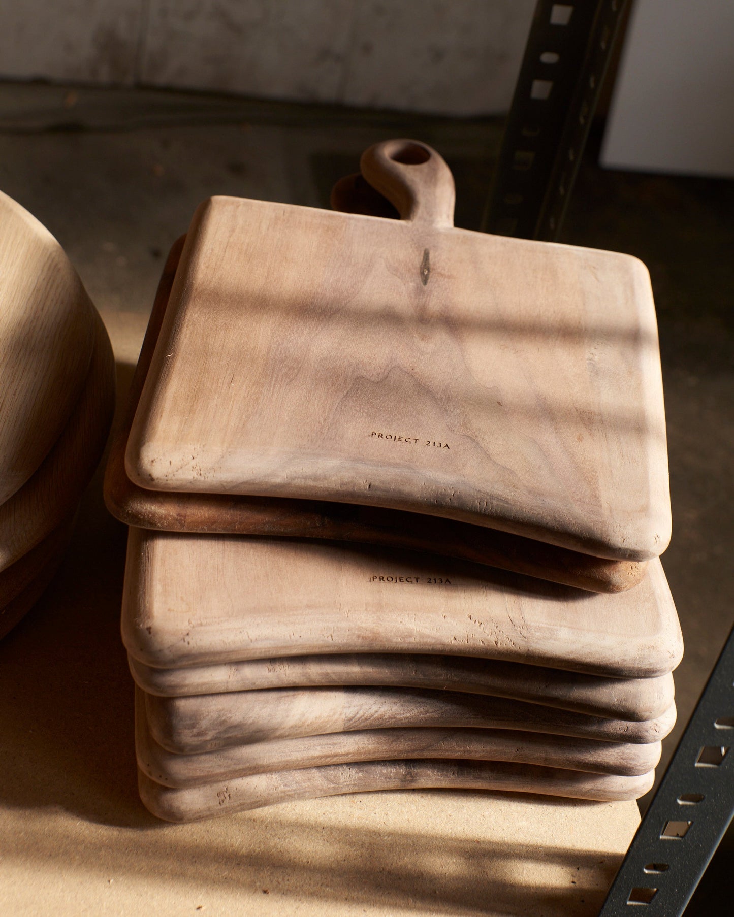 Small Square Board in Walnut Serveware