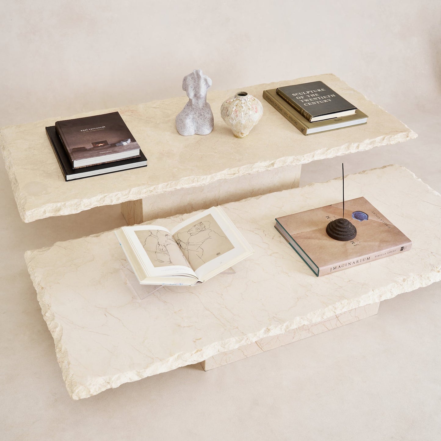 Sofita Marble Coffee Table - Low Coffee Tables