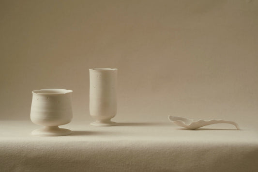 Stemmed Cups (Tall) - Set of Two Coffee Cup