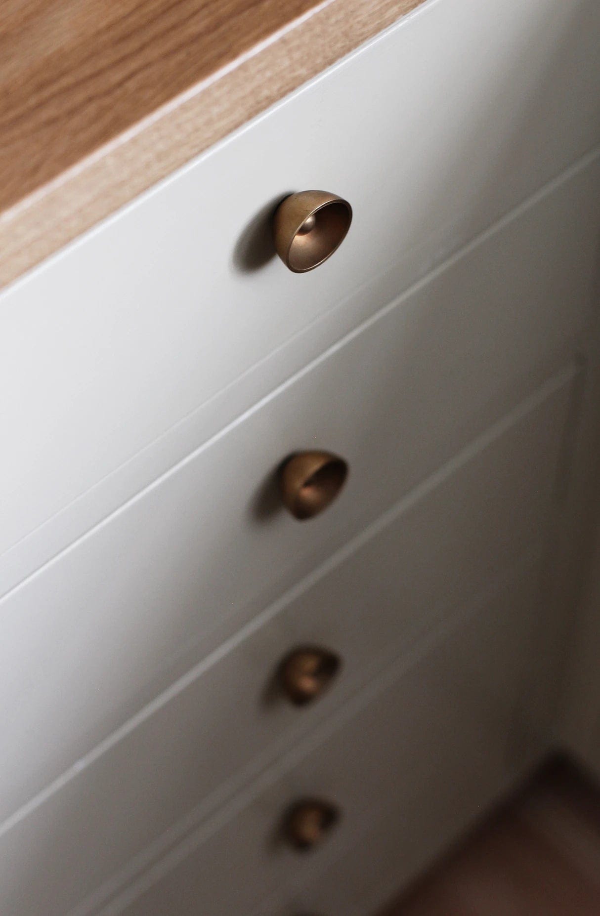 Tender Amber Brass - Knob Decorative Objects