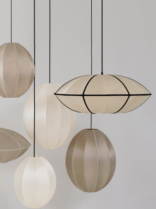 UFO Classic Silk Pendant with Black Ribbon by Oi Soi Oi Pendants