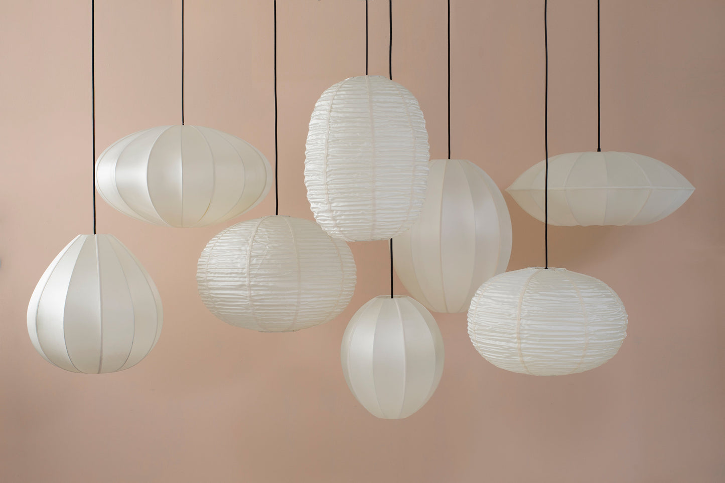 UFO Silk Pendant in Off White by Oi Soi Oi Pendants