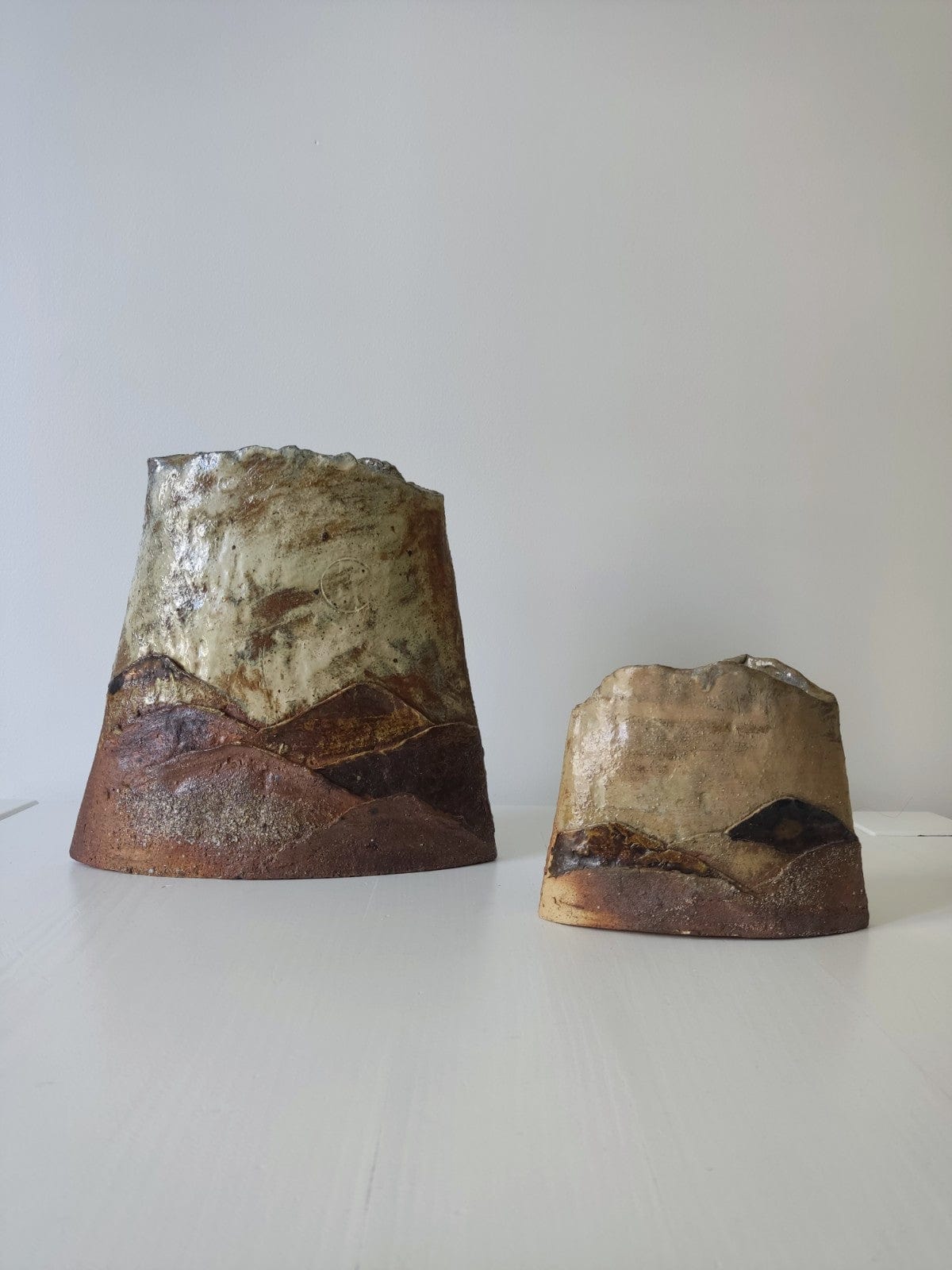 Vintage Vase Set by Claude Gaget Vases