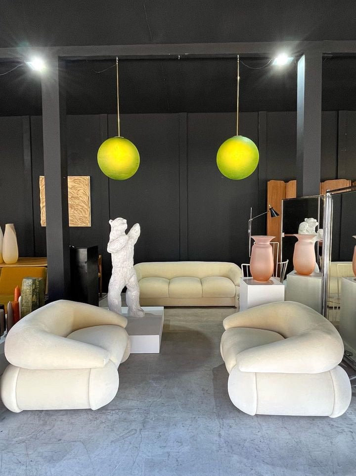 Adriano Piazzesi Italian Set Sofas