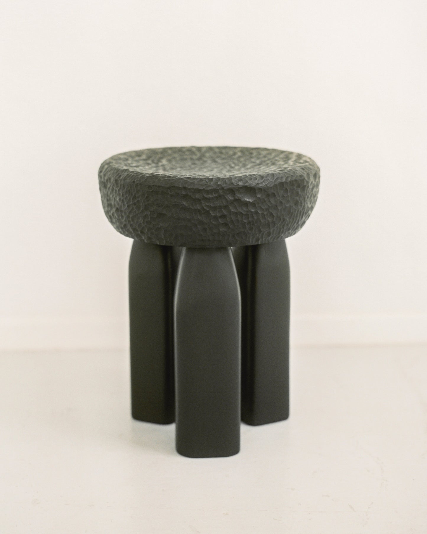 African Mahogany Stool by CFP Stools