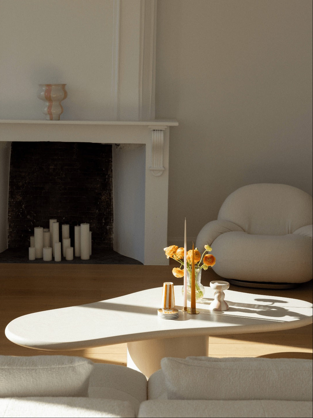 Akemi Table Coffee Tables in Sand