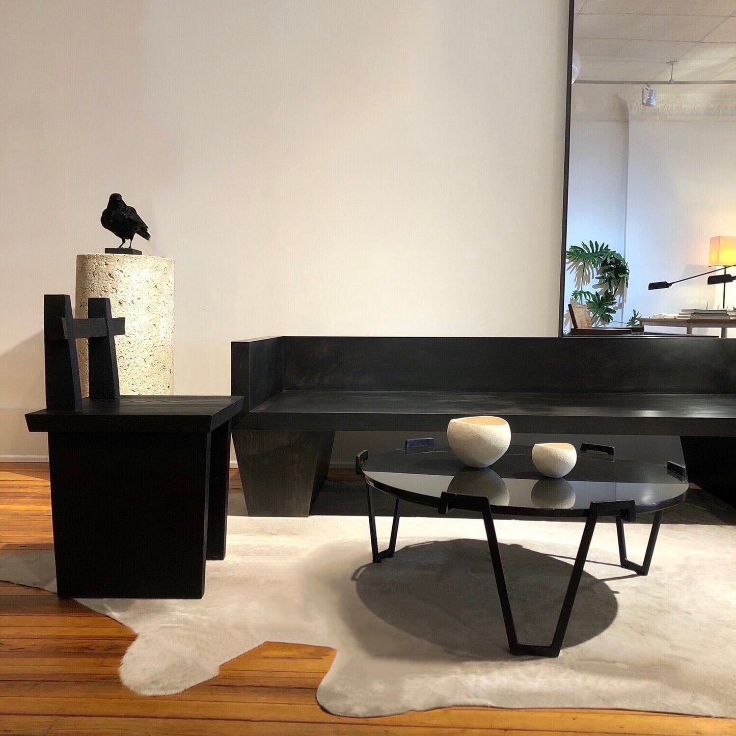 Björn Markus Scheffler Chair C-01 - Charred Oak Chairs