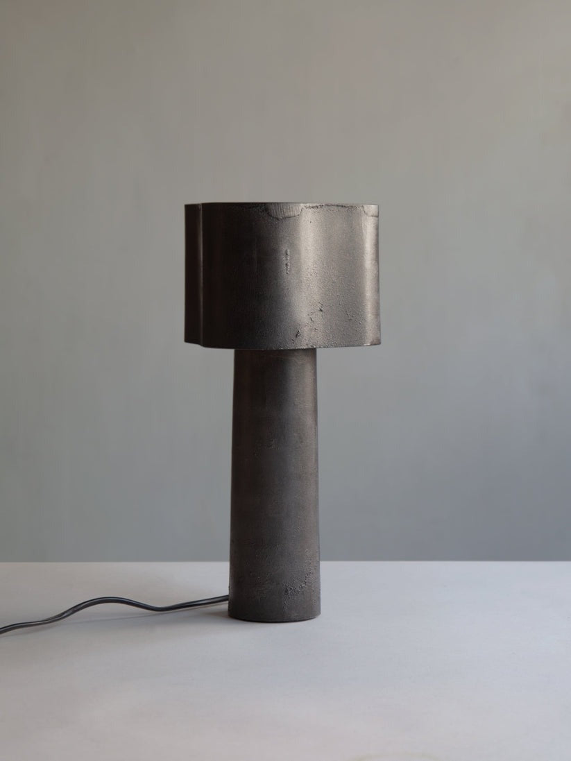 Coy Table Lamp in Black Patina by STEM Table Lamps