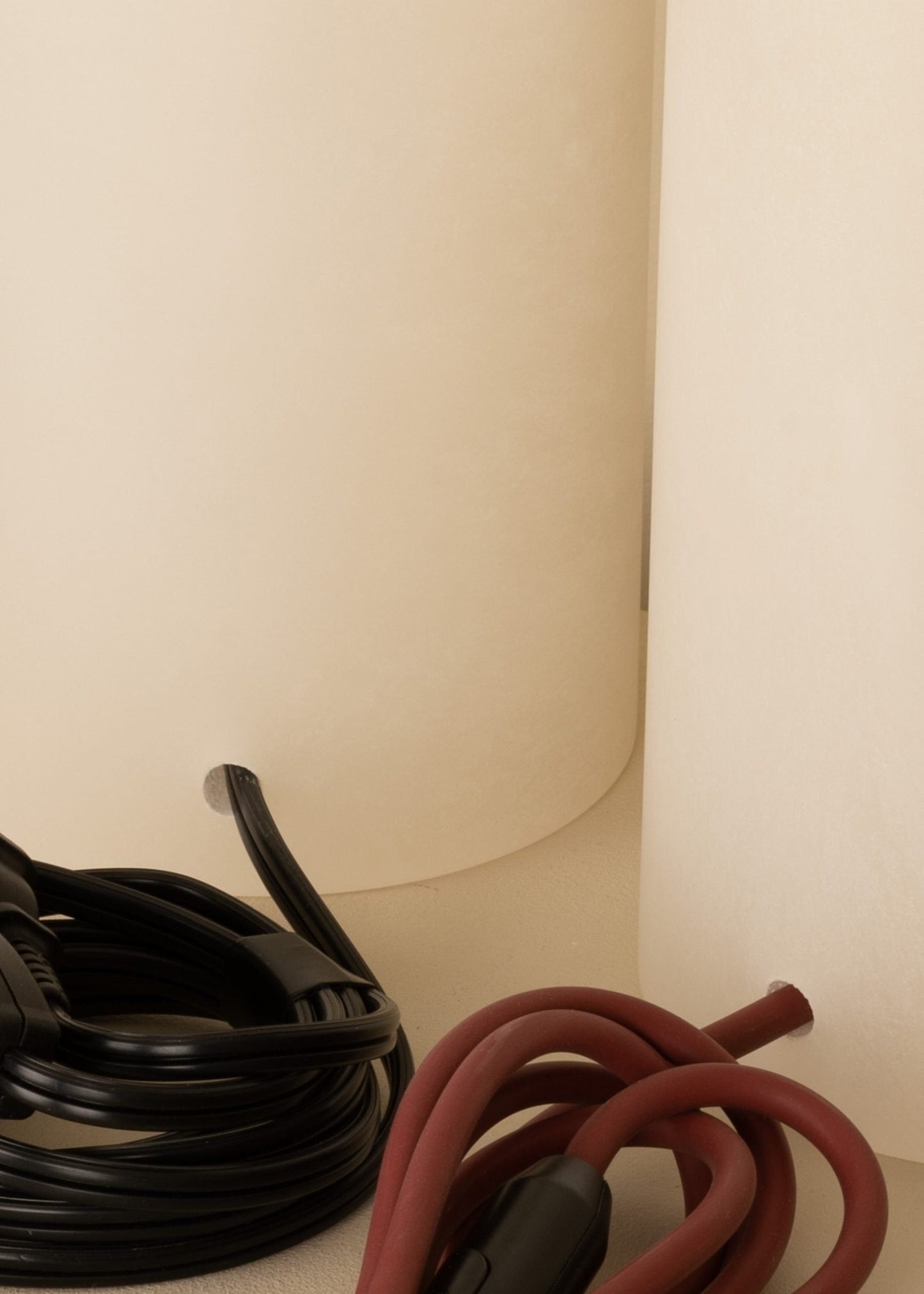 Edna Table Lamp in White Alabaster by Simone & Marcel Table Lamps