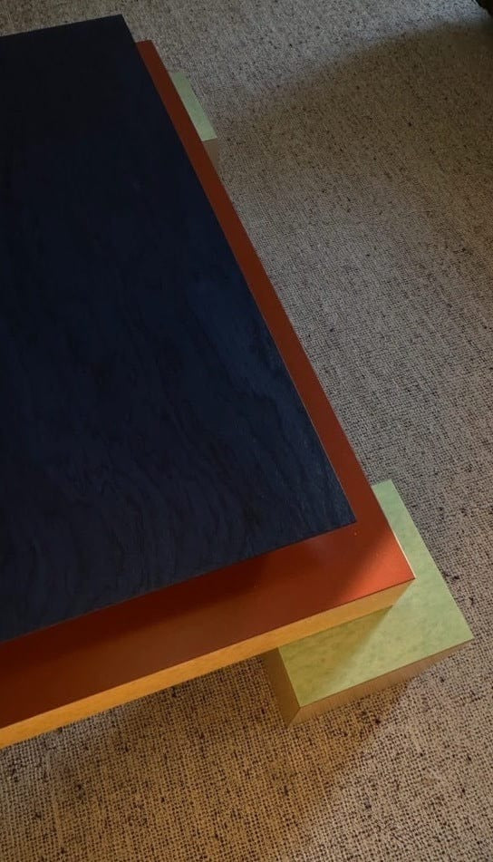 Holebid Briar Coffee Table by Ettore Sottsass Coffee Tables
