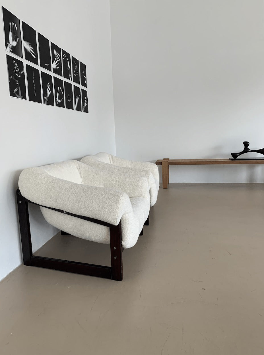 MP-091 Lounge Chair in Bouclé by Percival Lafer Chairs