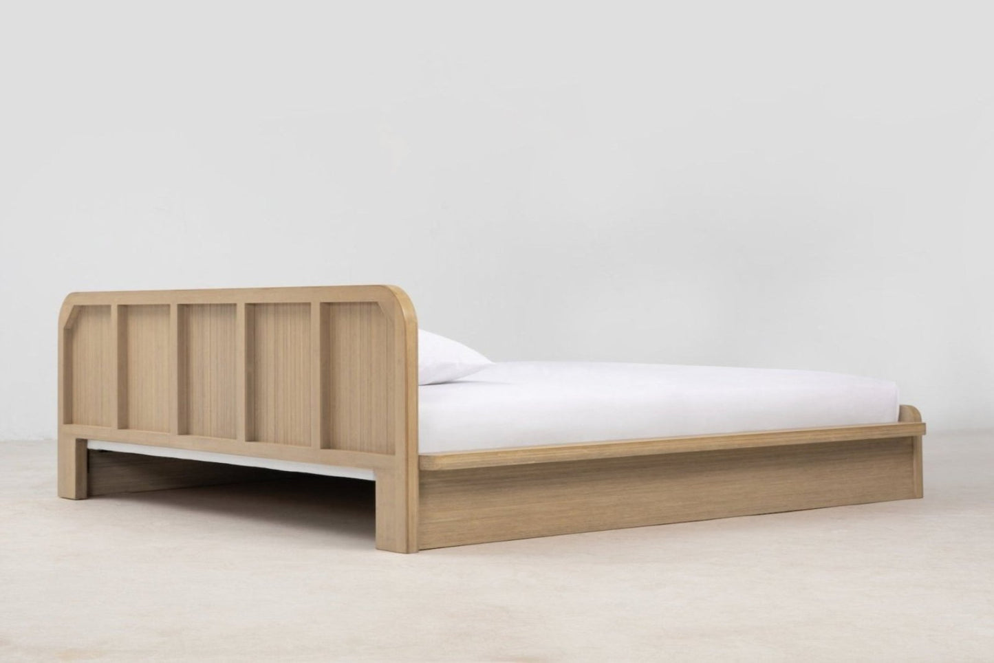 Noura Bed Beds in Wheat