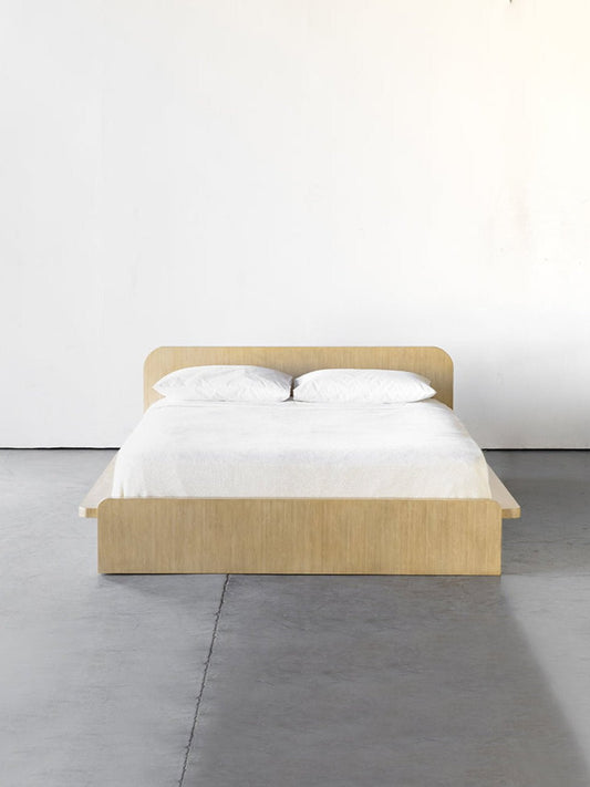 Noura Bed Beds in Wheat