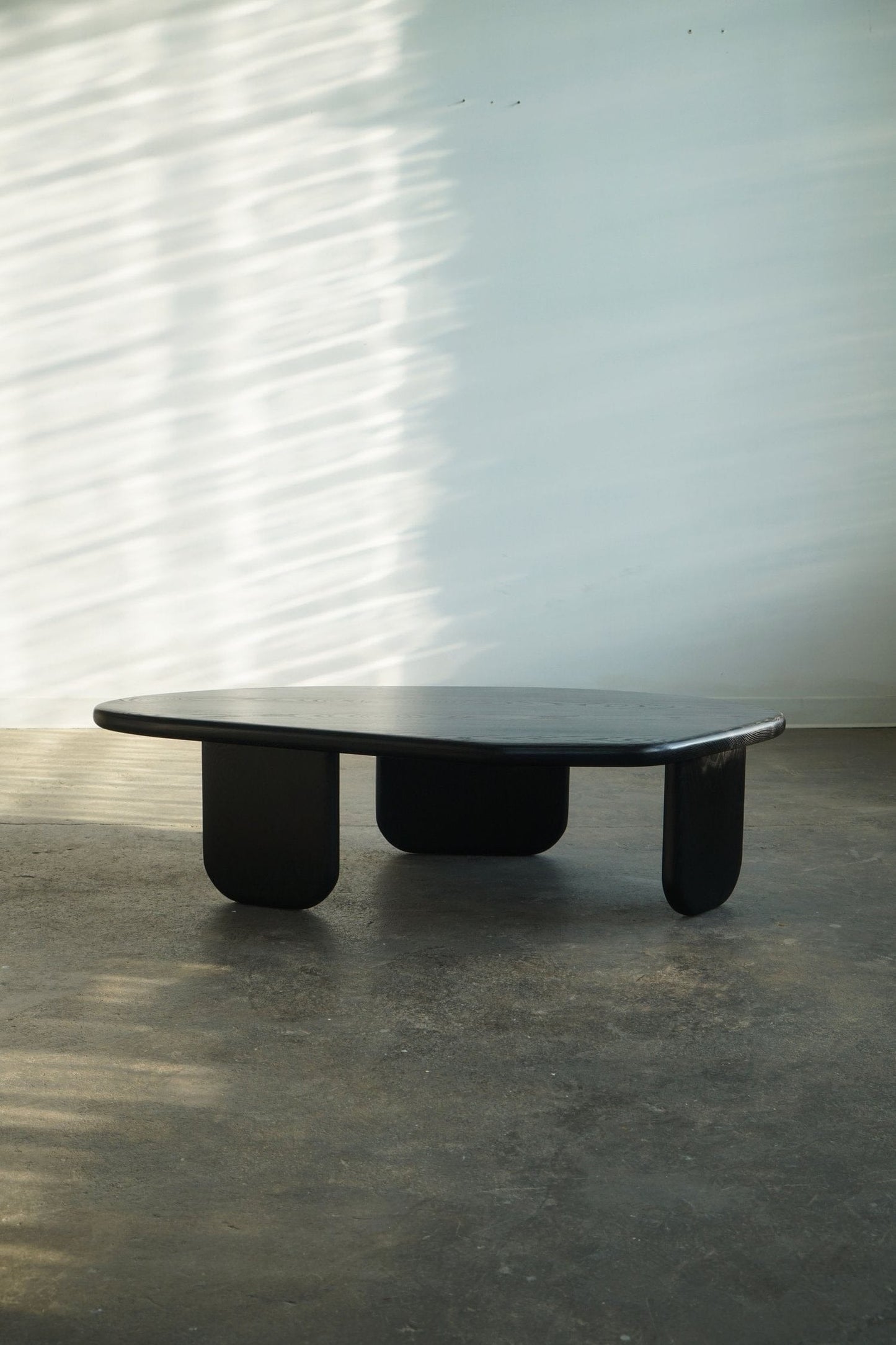 Organic Coffee Table in Jet Black Ash by Last Workshop Coffee Tables